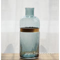 wholesale custom recycled blue vase chinese cylinder vase